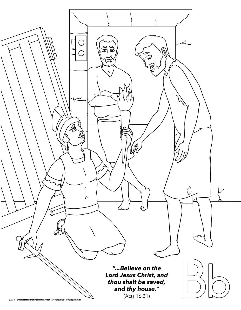 Bible ABCs Coloring Book